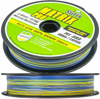 Шнур Sufix Matrix Pro Multicolor 100m x6