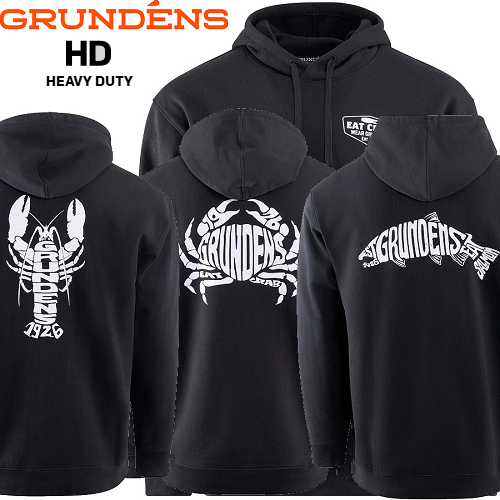 Толстовка Grundens DWR HD Hoodie Eat Your Words