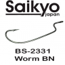 Крючки офсетные Saikyo BS-2331 Worm BN