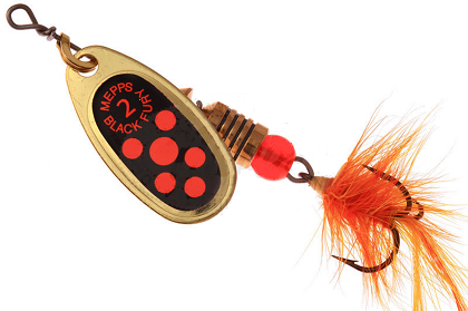 Блесна Mepps Black Fury Mouche Or 2 G 4.5гр Блесна Mepps Black Fury Mouche Or 2 G 4.5гр