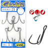 Крючки Gamakatsu Double Hook 21NSB