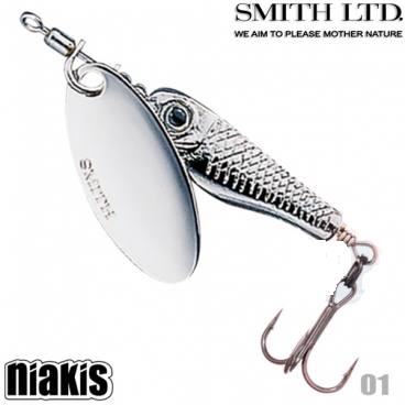 Блесна Smith Niakis 12gr 01S Блесна Smith Niakis 12gr 01S