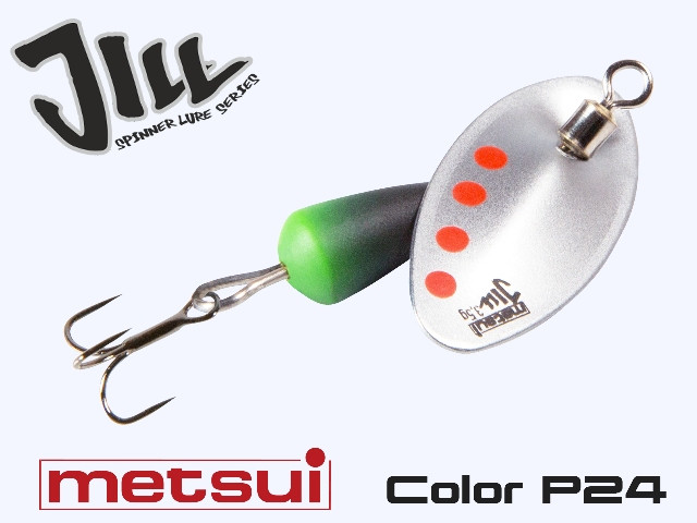 Вращающаяся блесна Metsui Jill 3.5g #P24 Вращающаяся блесна Metsui Jill 3.5g #P24