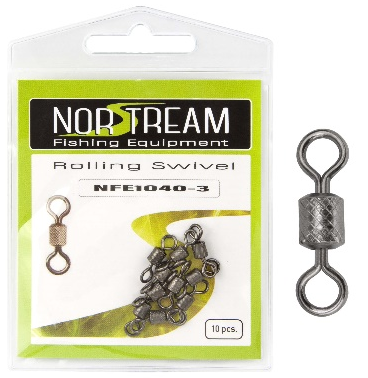 Вертлюги Norstream Rolling swivel NFE1040 10шт