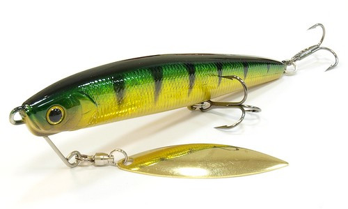 PR-92034-0.jpg Воблер Lucky Craft Blade Cross Bait 90-280 Aurora Green Perch