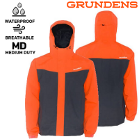 Куртка Grundens Full Share Jacket Orange/Grey