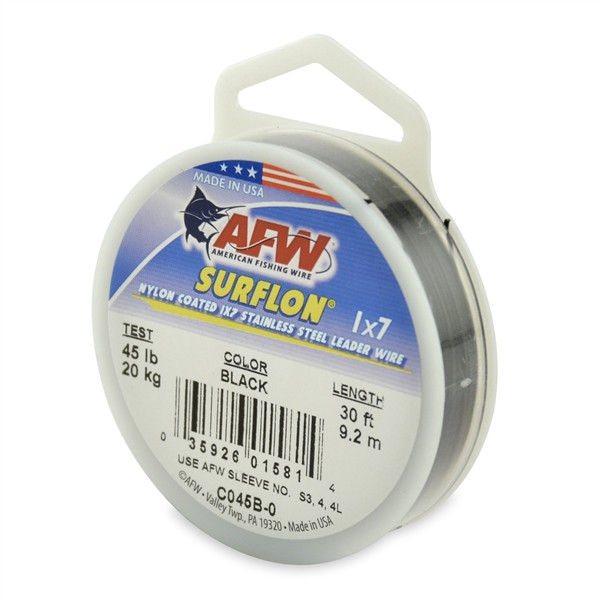 PR-66255-0.jpg Поводковый материал AFW Surflon 1x7 Black