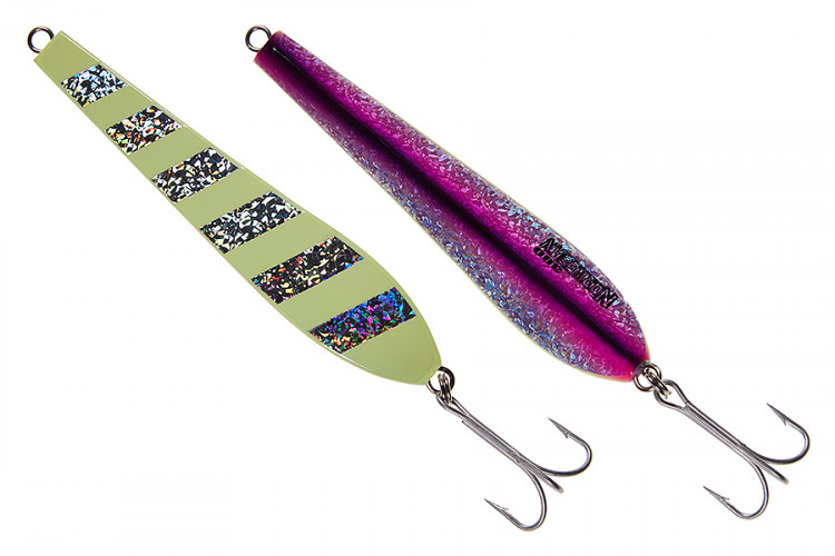 Пилькер Asari Norwegian #04 Silver pink (Lumo Zebra)
