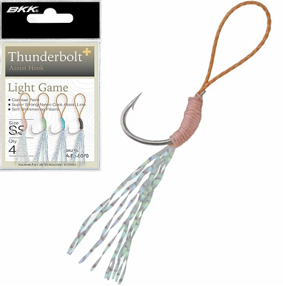 Крючок-ассист BKK Thunderbolt+ Micro Jigging Assist Hook