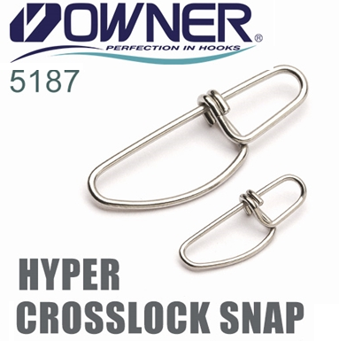 Застежка Owner 5187 Cross Lock Snap Застежка Owner 5187 Cross Lock Snap
