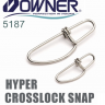 Застежка Owner 5187 Cross Lock Snap Застежка Owner 5187 Cross Lock Snap