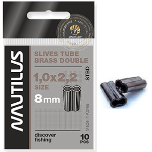 Трубка обжимная Nautilus Slives Tube Double Brass