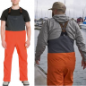 Комбинезон Grundens Full Share Bib Orange/Grey Комбинезон Grundens Full Share Bib Orange/Grey