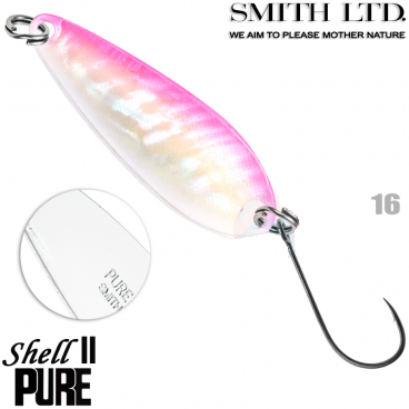 Блесна Smith Pure Shell II 6,5gr #16 WP/S Блесна Smith Pure Shell II 6,5gr #16 WP/S