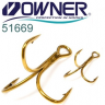 Крючки Owner/C'ultiva Treble ST-47TG Крючки Owner/C'ultiva Treble ST-47TG