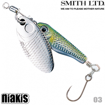 Блесна Smith Niakis 3gr 03 Блесна Smith Niakis 3gr 03
