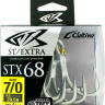 Крючки C'ultiva STX-68TN Stinger Treble Extra Крючки C'ultiva STX-68TN Stinger Treble Extra