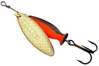 Блесна Mepps Aglia Long Heavy #1+ Gold-Black/Orange